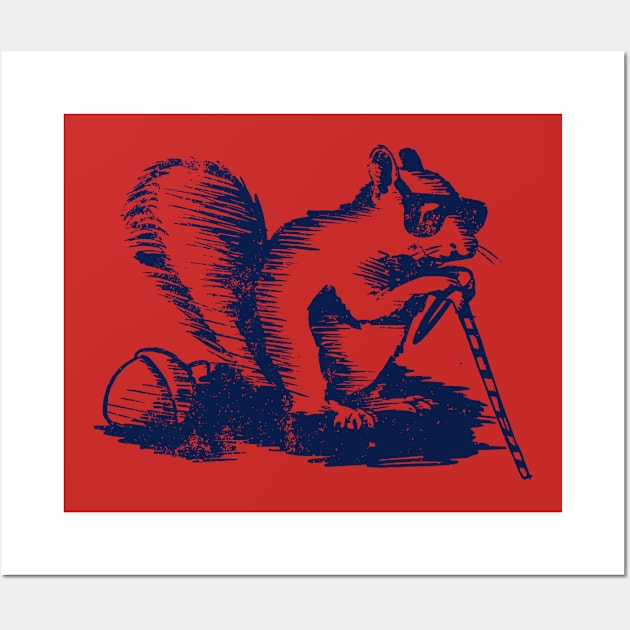 A Blind Squirrel... Wall Art by Samson_Co